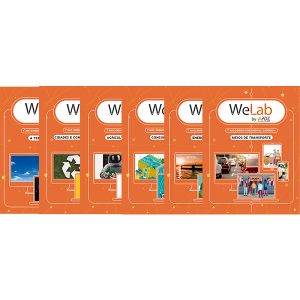 Projeto WeLab 2026 - Kit com 6 volumes - Ensino Fundamental 1° ano