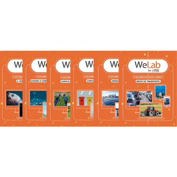 Projeto WeLab 2026 - Kit com 6 volumes - Ensino Fundamental 3° ano