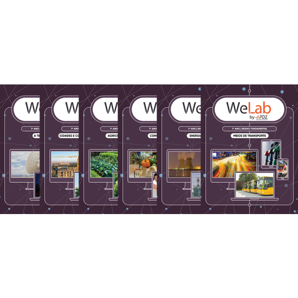 Projeto WeLab 2026 - Kit com 6 volumes - Ensino Fundamental 7° ano