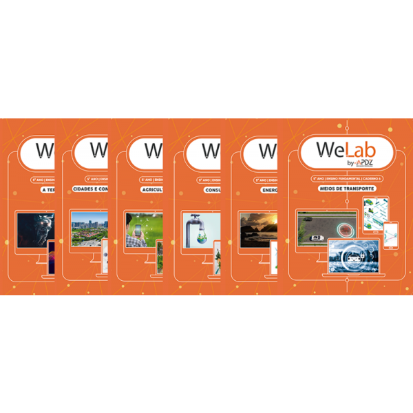 Projeto WeLab 2026 - Kit com 6 volumes - Ensino Fundamental 5° ano