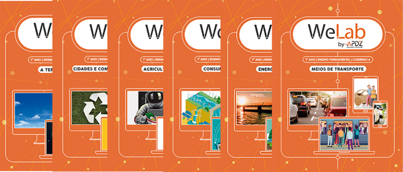 Projeto WeLab 2026 - Kit com 6 volumes - Ensino Fundamental 1° ano