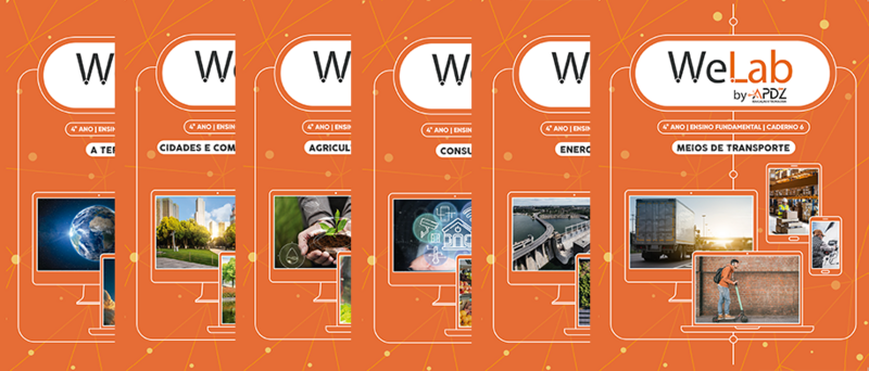 Projeto WeLab 2026 - Kit com 6 volumes - Ensino Fundamental 4° ano