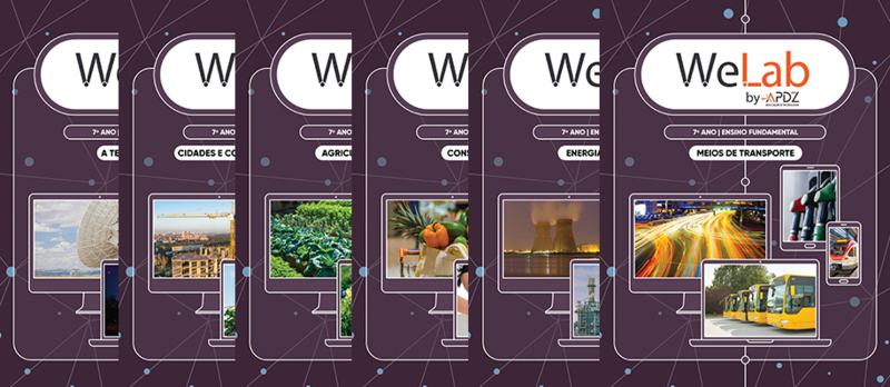 Projeto WeLab 2026 - Kit com 6 volumes - Ensino Fundamental 7° ano