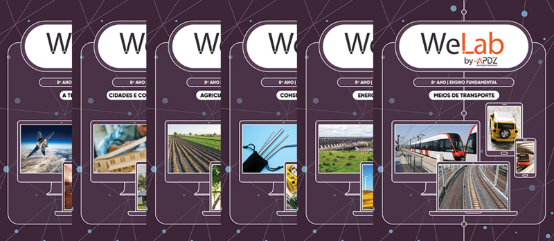 Projeto WeLab 2026 - Kit com 6 volumes - Ensino Fundamental 8° ano